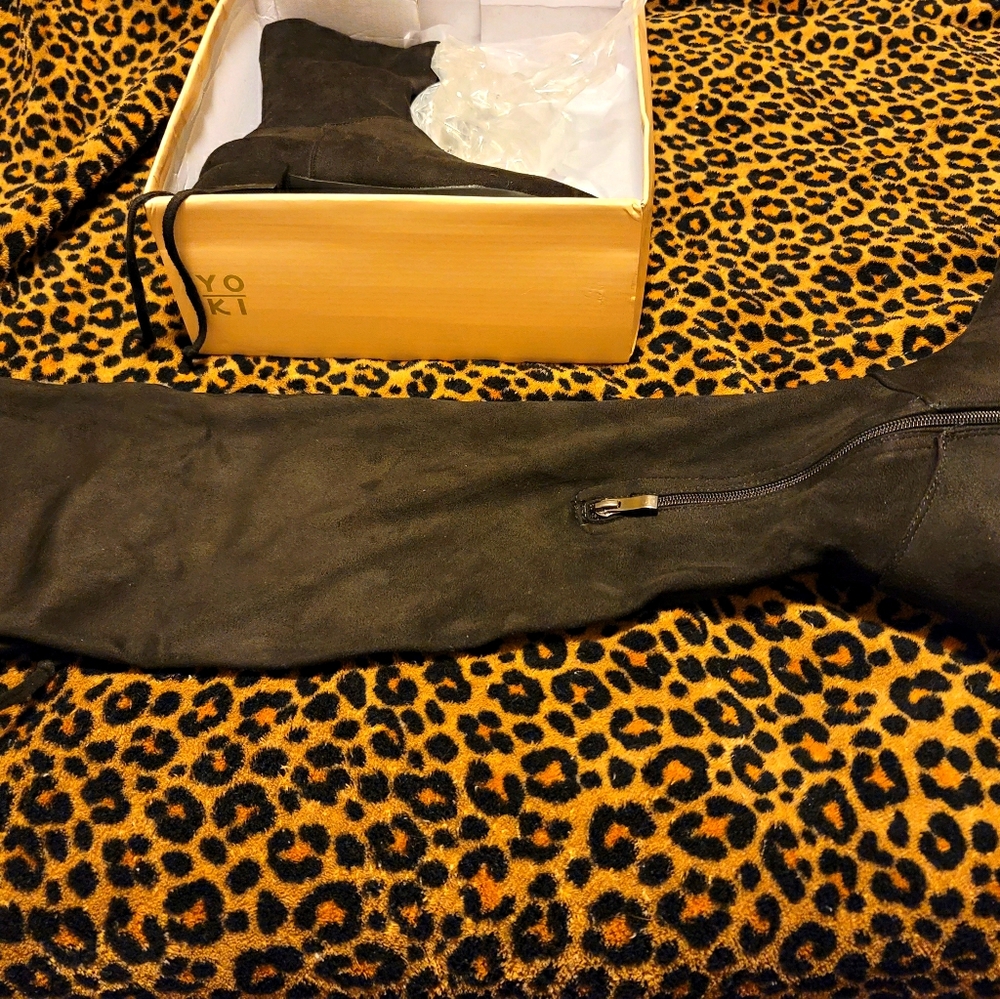 Over the Knee Suede Boots